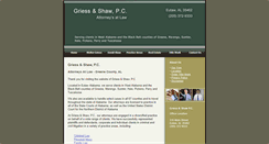 Desktop Screenshot of griess-shaw.com